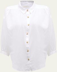 Mother - The Breeze Button-front Top - Lyst