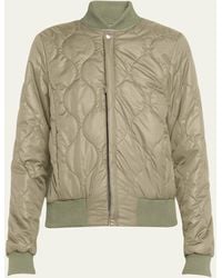 Bliss and Mischief - Neil Quilted Bomber Jacket - Lyst