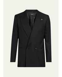 Amiri - Ma Double-Breasted Wool Blazer - Lyst