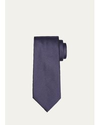 Tom Ford - Micro-Pied De Poule Silk Tie - Lyst