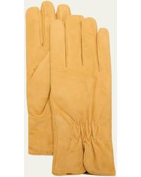 Bergdorf Goodman - 980 Lambskin Leather Gloves - Lyst