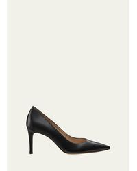 Stuart Weitzman - Stuart Leather Stiletto Pumps - Lyst