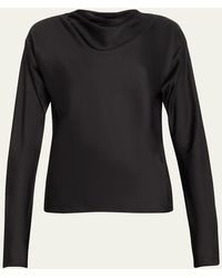 A.L.C. - Georgia Cowl-Neck Cutout Top - Lyst
