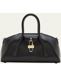 Givenchy - Antigona Stretch Mini Top Handle In Box Leather - Lyst