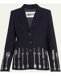 Libertine - Michelin Star Riding Jacket With Crystal Details - Lyst