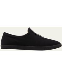 The Row - Sam Canvas Low-top Sneakers - Lyst