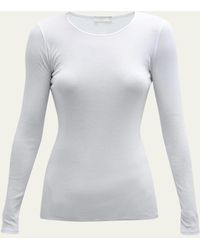Hanro - Soft Touch Long-sleeve Top - Lyst