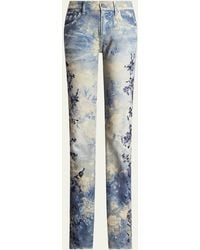 Ralph Lauren Collection - Embellished 750 Straight Ankle Jeans - Lyst