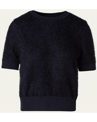 Akris - Yarn Short-sleeve Sweater - Lyst
