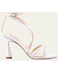 Marion Parke - Lottie Leather Strappy Sandals - Lyst