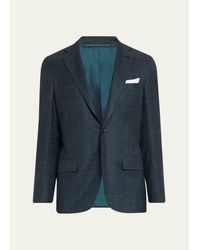 Kiton - Tonal Plaid Cashmere Two-Piece Suit - Lyst