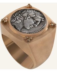 Jorge Adeler - 18k Rose Gold Authentic Apollo Coin Ring - Lyst