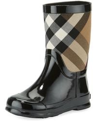 short burberry rain boots