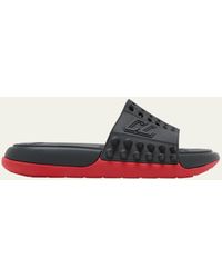 Christian Louboutin - Take It Easy Rubber Slide Sandals - Lyst