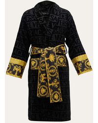 Versace - Unisex Barocco Sleeve Robe - Lyst
