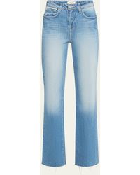 L'Agence - Tiana High-rise Wide-leg Jeans - Lyst