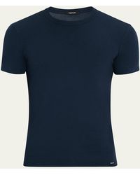 Tom Ford - Solid Stretch Jersey T-Shirt - Lyst