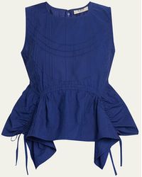 Sea - Camden Cotton Poplin Tank Top - Lyst