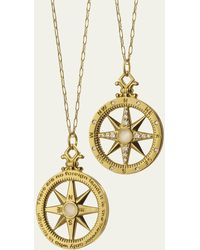 Monica Rich Kosann - Adventure Compass Charm With Diamonds - Lyst
