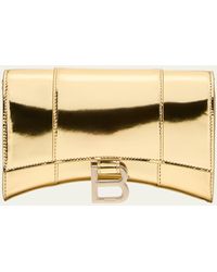 Balenciaga - Hourglass Mirror Wallet On Chain Bag - Lyst