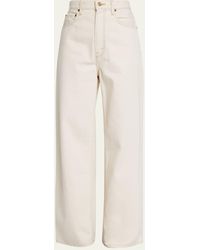 B Sides - Elissa High Rise Wide Jeans - Lyst