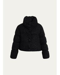 Moncler - Almee Teddy Short Down Jacket - Lyst