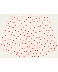 Posse - Aurelia Polka-Dot Bloomer Shorts - Lyst
