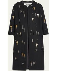 Libertine - Key Party Embellished Duster Coat - Lyst