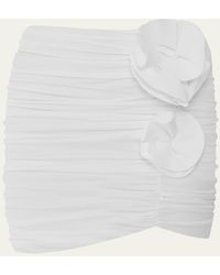 Maygel Coronel - Margua Ruched Mini Skirt - Lyst