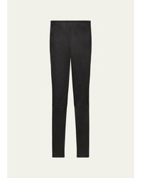 Theory - Adbelle High-Waist Leather Leggings - Lyst