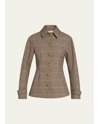 Veronica Beard - Severine Plaid Jacket - Lyst