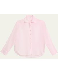 All Three - Daniel Gauze Shirt - Lyst