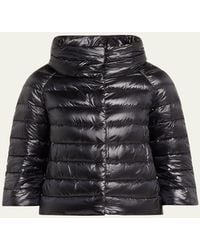Herno - Iconico Piumino Sofia Water-Resistant Nylon Ultralight Puffer Jacket - Lyst