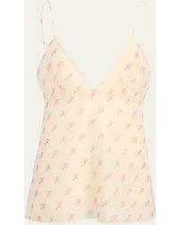KHAITE - Timy Backless Silk Tank Top - Lyst