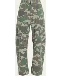 Citizens of Humanity - Marcelle Low-slung Camo Cargo Jeans - Lyst