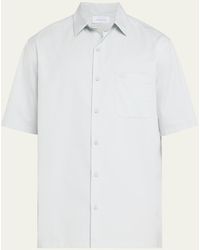 Off-White c/o Virgil Abloh - Heavy Cotton Camp Shirt - Lyst