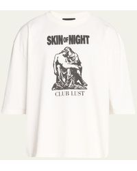 Willy Chavarria - Skin Of Night Buffalo T-shirt - Lyst