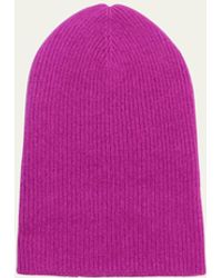 The Elder Statesman - Cashmere Rib-knit Beanie Hat - Lyst