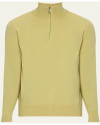 Massimo Alba - Cashmere Half-Zip Sweater - Lyst