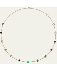 Ippolita - 13-stone Station Necklace In 18k Gold - Lyst