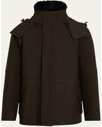 Loro Piana - Guido Shearling-Lined Parka Jacket - Lyst