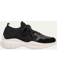 Stuart Weitzman - 5050 Stretch Knit Chunky Runner Sneakers - Lyst