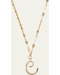 Lana Jewelry - Micro Cursive Initial Necklace - Lyst