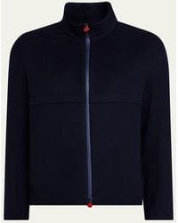 Kiton - Cashmere Full-Zip Bomber Jacket - Lyst