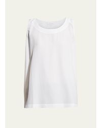 Eskandar - Lightweight Silk A-Line Shell - Lyst