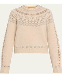 Guest In Residence - Cloud Chalet Wool Cashmere Crewneck Sweater - Lyst