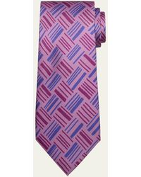 Charvet - Printed Silk Tie - Lyst