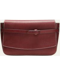 Anya Hindmarch - Return To Nature Compostable Leather Clutch Bag - Lyst