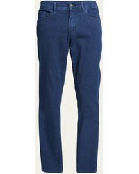 Stefano Ricci - Five-pocket Medium-wash Denim Jeans - Lyst