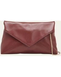 Dries Van Noten - Envelope Flap Leather Clutch Bag - Lyst